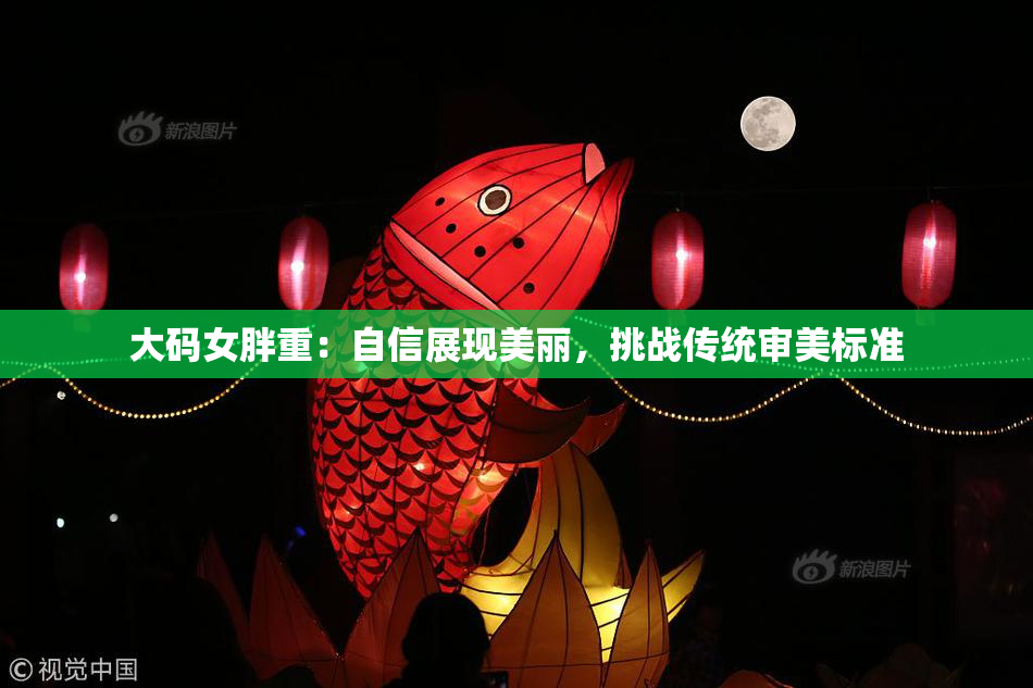 大码女胖重：自信展现美丽，挑战传统审美标准