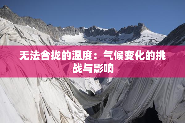 无法合拢的温度：气候变化的挑战与影响