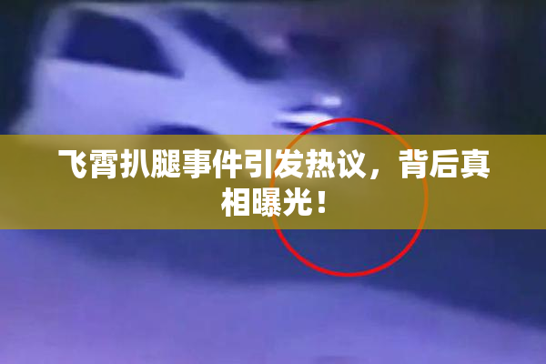 飞霄扒腿事件引发热议，背后真相曝光！