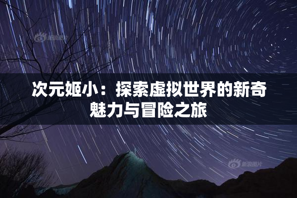 次元姬小：探索虚拟世界的新奇魅力与冒险之旅