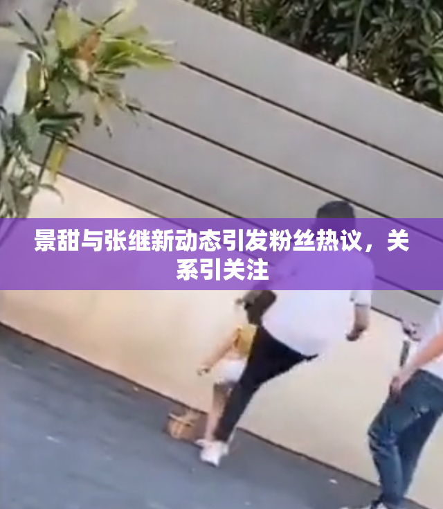 景甜与张继新动态引发粉丝热议，关系引关注