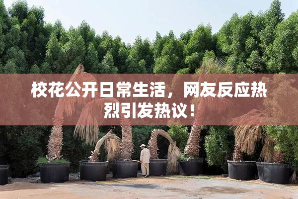 校花公开日常生活，网友反应热烈引发热议！