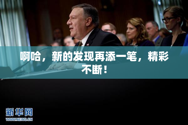 啊哈，新的发现再添一笔，精彩不断！
