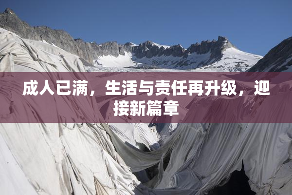 成人已满，生活与责任再升级，迎接新篇章