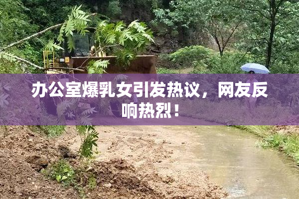 办公室爆乳女引发热议，网友反响热烈！