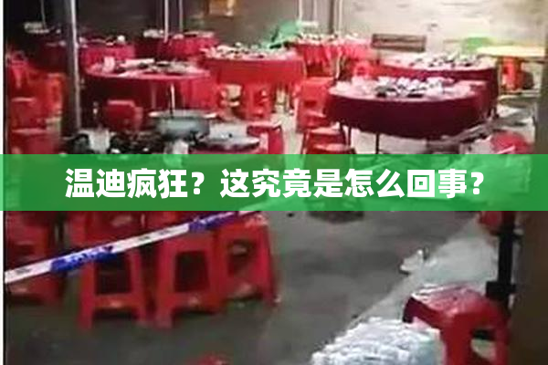 温迪疯狂？这究竟是怎么回事？