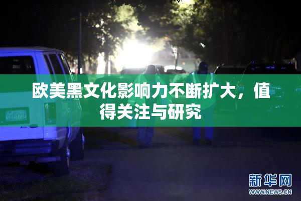 欧美黑文化影响力不断扩大，值得关注与研究