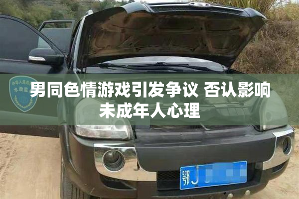 男同色情游戏引发争议 否认影响未成年人心理