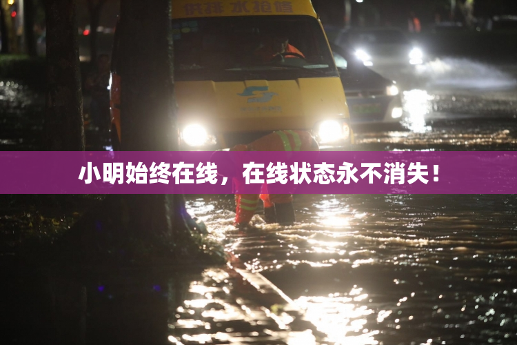小明始终在线，在线状态永不消失！