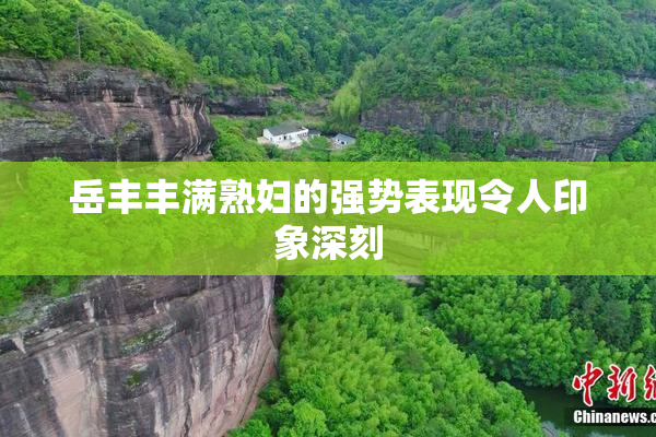 岳丰丰满熟妇的强势表现令人印象深刻