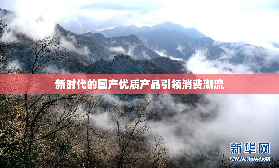 新时代的国产优质产品引领消费潮流