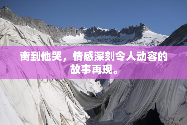 脔到他哭，情感深刻令人动容的故事再现。