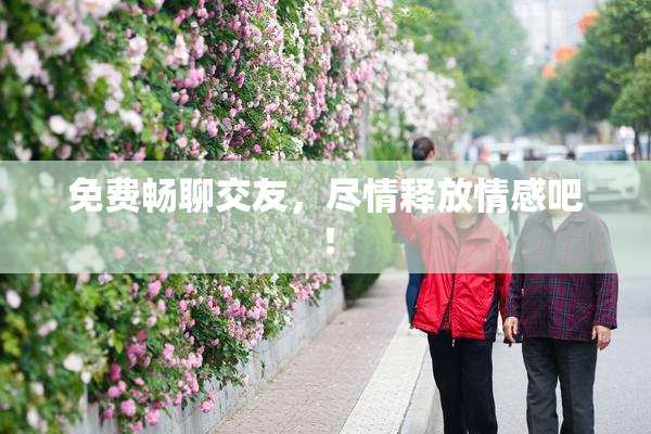 免费畅聊交友，尽情释放情感吧！