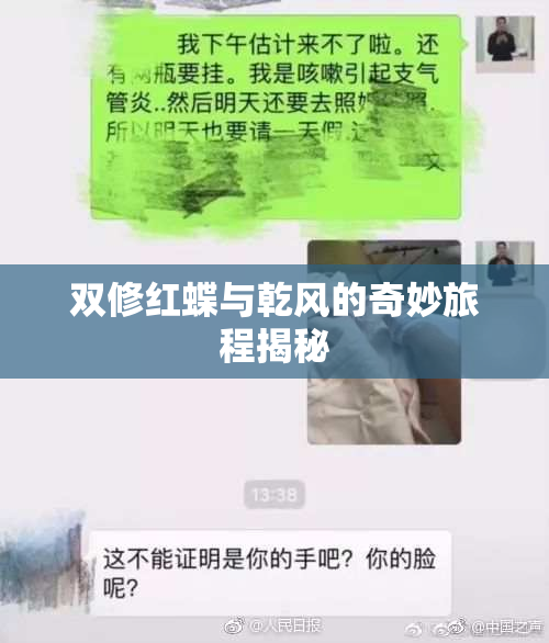 双修红蝶与乾风的奇妙旅程揭秘