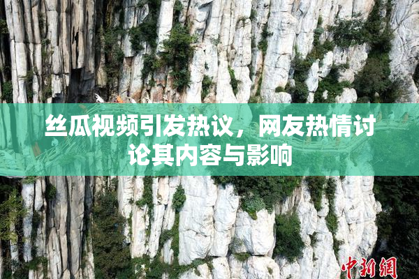 丝瓜视频引发热议，网友热情讨论其内容与影响