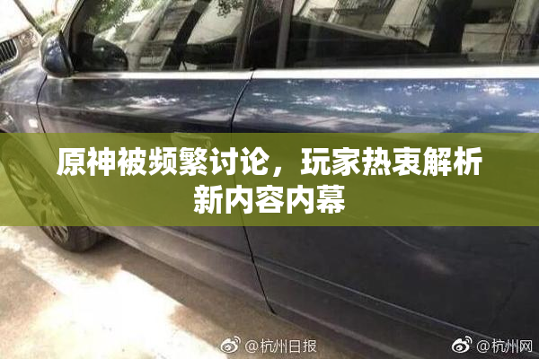 原神被频繁讨论，玩家热衷解析新内容内幕