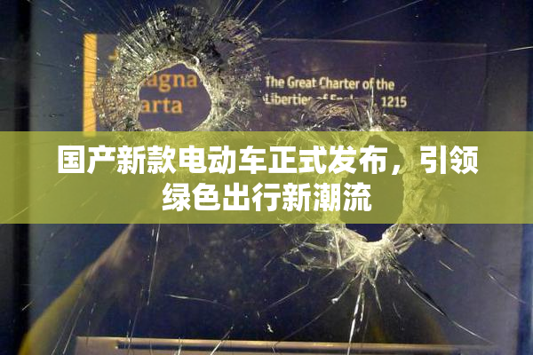 国产新款电动车正式发布，引领绿色出行新潮流