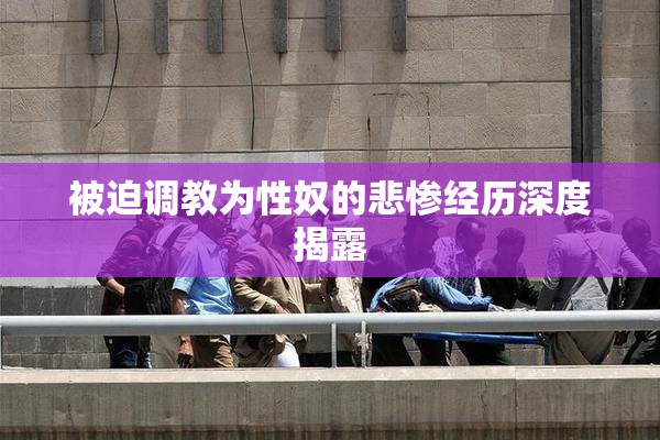被迫调教为性奴的悲惨经历深度揭露