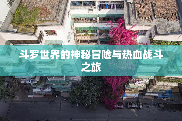 斗罗世界的神秘冒险与热血战斗之旅