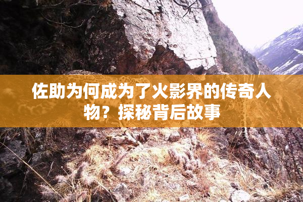 佐助为何成为了火影界的传奇人物？探秘背后故事