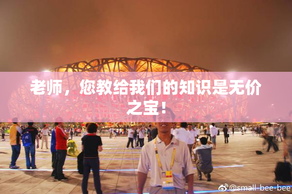 老师，您教给我们的知识是无价之宝！