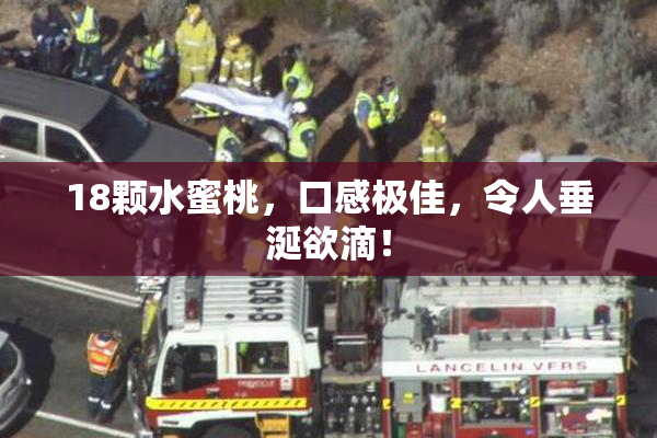 18颗水蜜桃，口感极佳，令人垂涎欲滴！