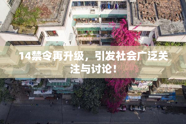 14禁令再升级，引发社会广泛关注与讨论！