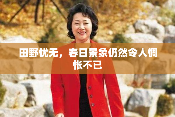 田野忧无，春日景象仍然令人惆怅不已