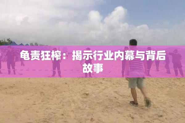 龟责狂榨：揭示行业内幕与背后故事