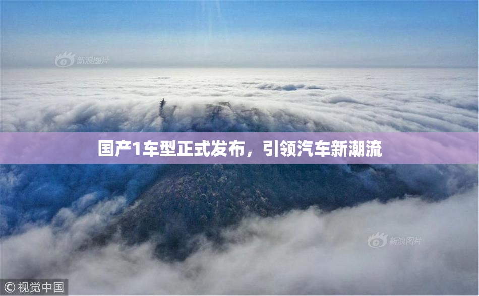 国产1车型正式发布，引领汽车新潮流