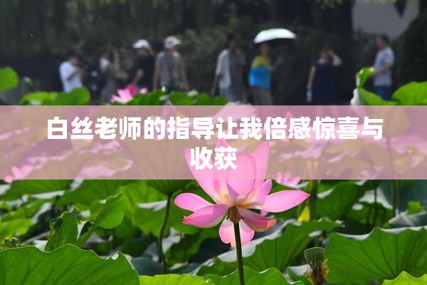 白丝老师的指导让我倍感惊喜与收获
