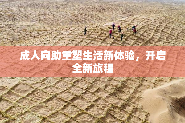 成人向助重塑生活新体验，开启全新旅程