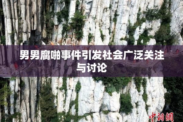 男男腐啪事件引发社会广泛关注与讨论
