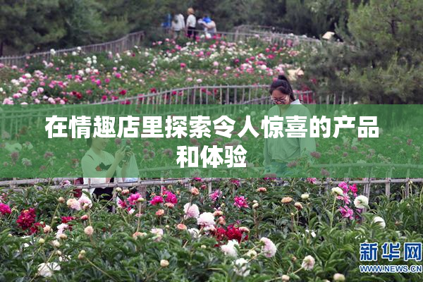 在情趣店里探索令人惊喜的产品和体验