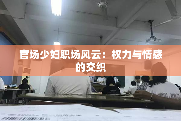 官场少妇职场风云：权力与情感的交织