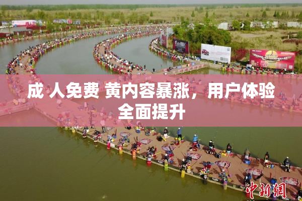 成 人免费 黄内容暴涨，用户体验全面提升