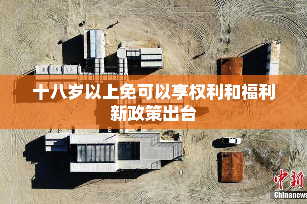 十八岁以上免可以享权利和福利新政策出台