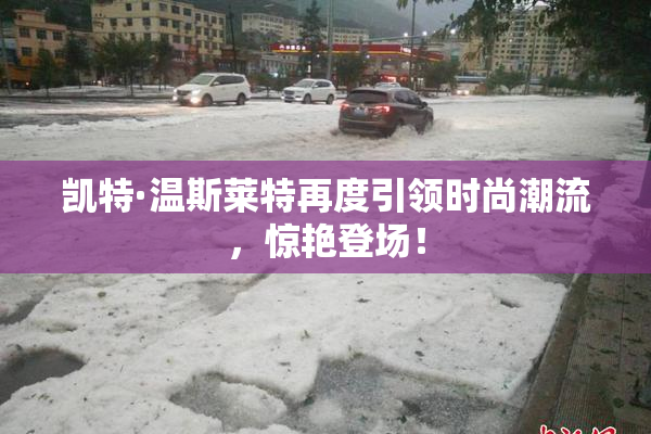 凯特·温斯莱特再度引领时尚潮流，惊艳登场！