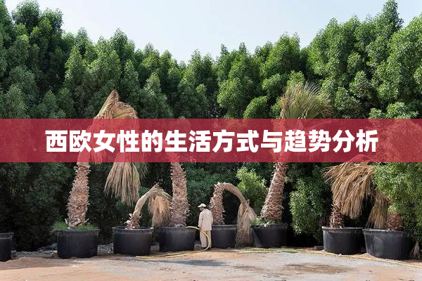 西欧女性的生活方式与趋势分析