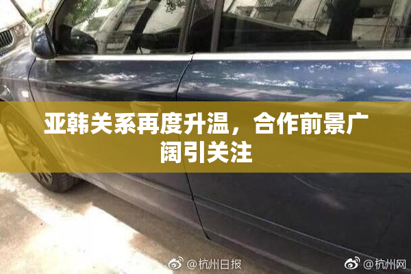 亚韩关系再度升温，合作前景广阔引关注