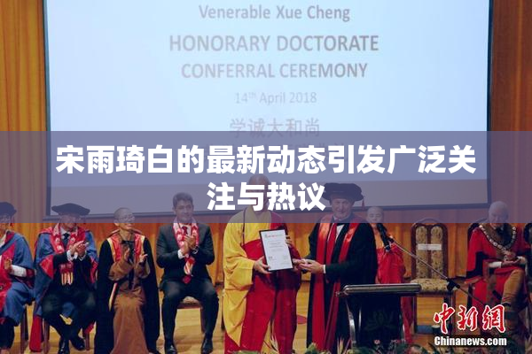 宋雨琦白的最新动态引发广泛关注与热议