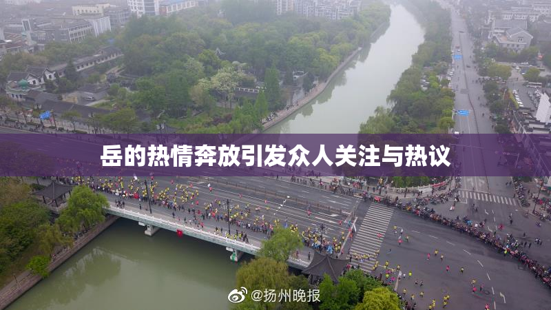 岳的热情奔放引发众人关注与热议