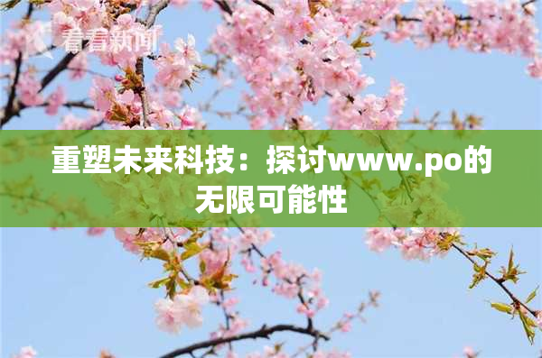 重塑未来科技：探讨www.ро的无限可能性