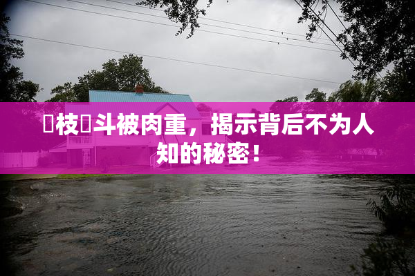 狛枝凪斗被肉重，揭示背后不为人知的秘密！