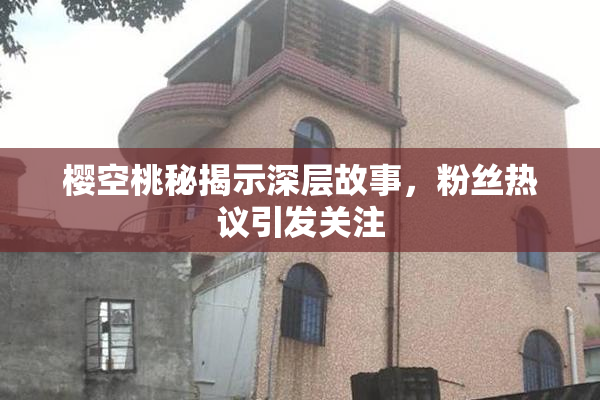 樱空桃秘揭示深层故事，粉丝热议引发关注