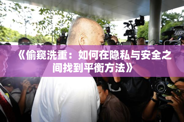 《偷窥洗重：如何在隐私与安全之间找到平衡方法》