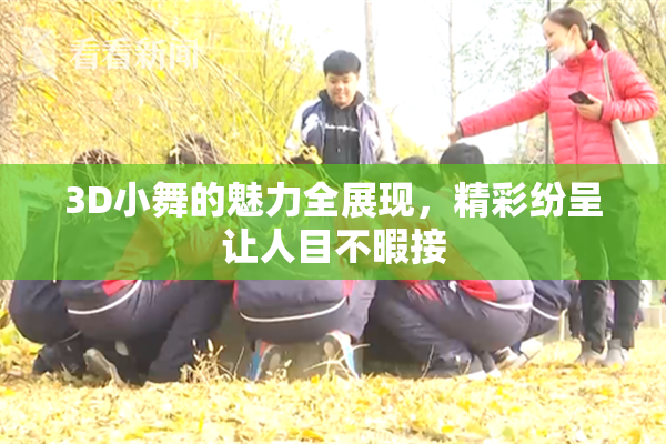 3D小舞的魅力全展现，精彩纷呈让人目不暇接