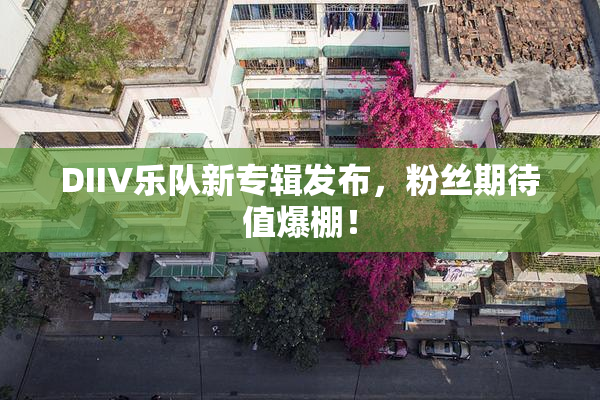 DIIV乐队新专辑发布，粉丝期待值爆棚！