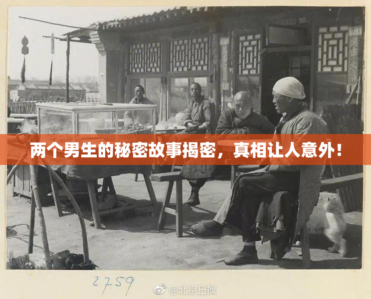 两个男生的秘密故事揭密，真相让人意外！