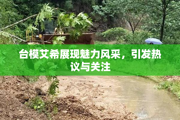 台模艾希展现魅力风采，引发热议与关注